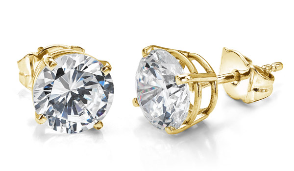 Diamond earrings in new york city